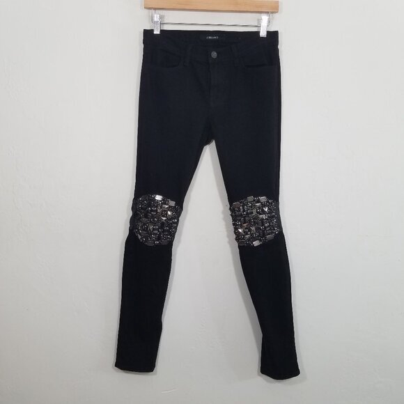 J Brand Denim - J Brand Dusk Skinny Jeans Black Size 27